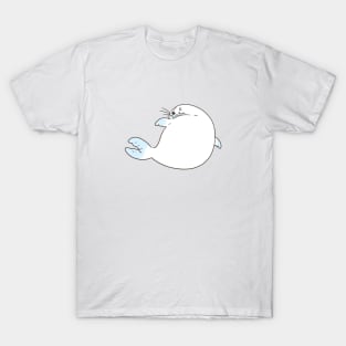 Adorable Seal Pup Looking Back T-Shirt